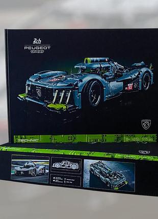 Конструктор peugeot 9x8 24h, 1775 деталей совместимый с lego technic лего