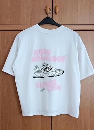 Футболка женская оверсайз new balance оригинал