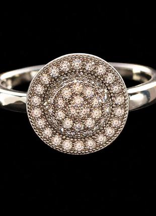 Серебряная кольца 925 пробы с фианитами