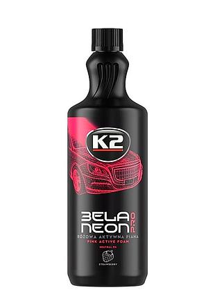 Активная пена 1l k2 bela pro neon пена розовая клубника d0151/k20801