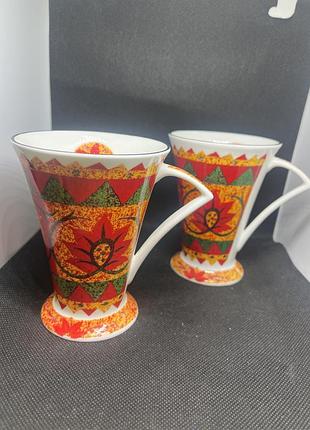Дві порцелянові чашки (кістяна порцеляна) kalamazoo від бренду staffordshire tableware