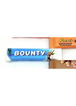 Игрушка антистресс, сквеш батончик, шоколадка / bounty баунти