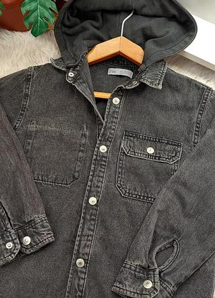 Стильна джинсова сорочка zara