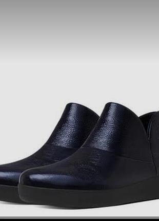 Fitflop supermod leather ankle boot женские ботльоны сапожки кожа