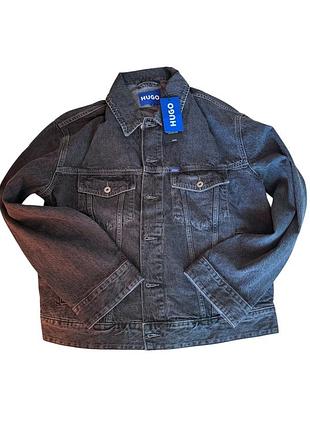 Джинсова куртка : hugo kirkby denim jacet  оригінал 50547130-003