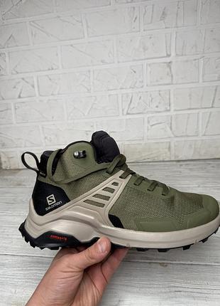 Крутые кроссовки ботинки salomon x raise mid gtx gore-tex