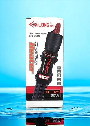 Обогреватель для аквариума xilong xl-025, 50w