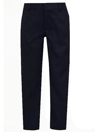 Штани для хлопчика класичні костюмні george чорні slim leg розмір 110-116