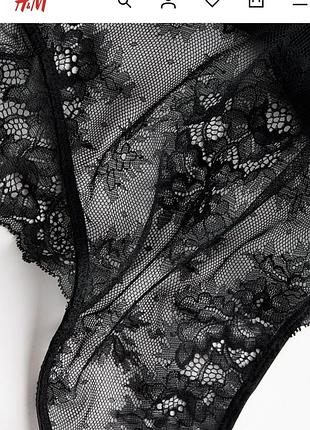 Боди ажурное 48-50  h&m 7