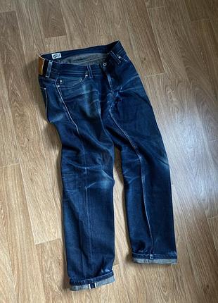 Оригінальні джинси naked & famous denim selvedge (з унікальним природним фейдом)