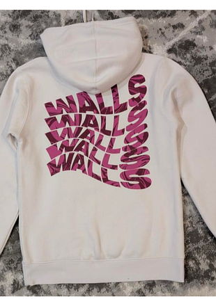 Офіційний мерч louis tomlinson walls білий худі кофта one direction