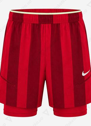 Шорти nike court dri-fit slam m тенісні червоні