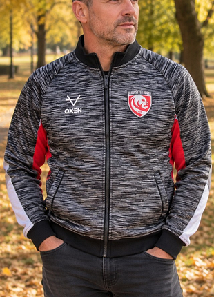 Мужская спортивная кофта oxen gloucester rugby на молнии m 48