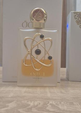 Парфумована вода lattafa pride tharwah gold, оригінал, залишок ~35 мл із 100 мл (у рідній коробці)
