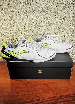 Футзалки чоловічі joma dribling 2202 білі