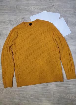 Свитер с длинными рукавами и круглым вырезом из пряжи souffle yarn