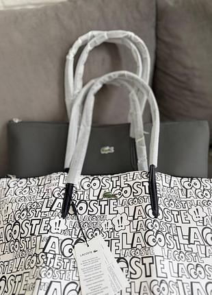 Сумка шоппер lacoste/ тоут/шоппер лакоста 6