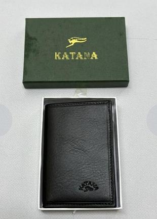 Кожаная визитница katana
