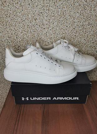 Кросівки чоловічі alexander mcqueen білі шкіряні