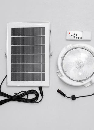 Вуличний led ліхтар на сонячних батареях 28х24.8х7.3 см прожектор світлодіодний вуличний 150 вт із сонячною панеллю hp-5-66