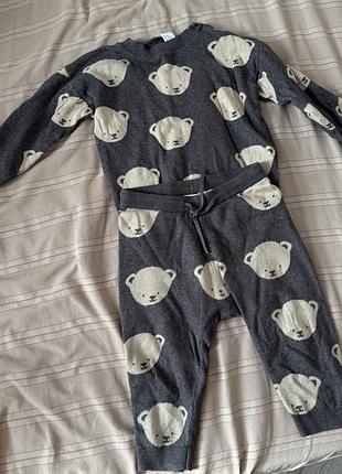 Продаю теплий дитячий костюм h&m в 86 розмірі