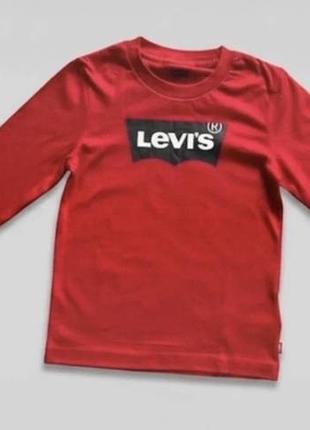 Новий лонгслів  levis 98-104 см 3-4 роки