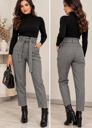 🔥 нові стильні брюки vero moda з високою посадкою 🔥