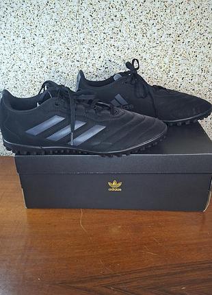 Бутси чоловічі adidas goletto viii tf чорні