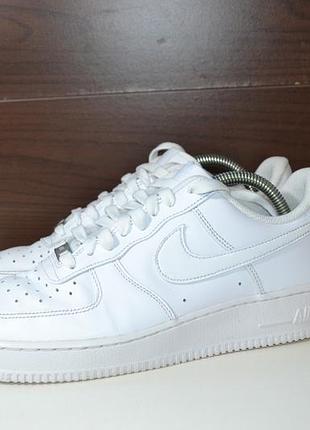 Nike air force 1 кроссовки 43-42.5р кожаные оригинал