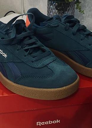 Кеди чоловічі reebok сині замшеві