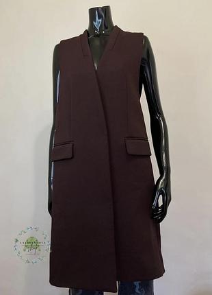 Пальто zara без рукавів