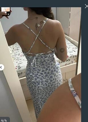 Стильное платье / сарафан / лен / вискоза 7