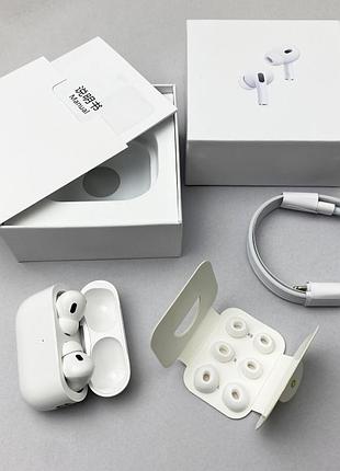 Бездротові навушники pro 2 вакуумні, bluetooth 5.0, білі