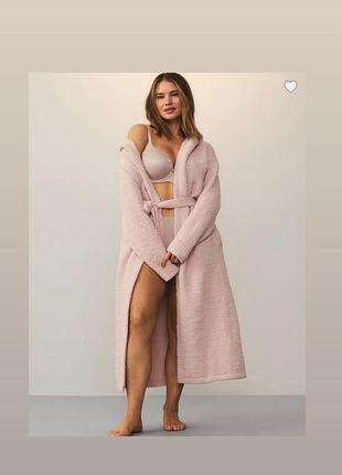 Теплий довгий плюшевий халат з капюшоном, оригінал вікторія секрет victoria’s secret