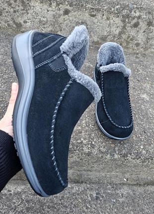 🖤 еврозима. ортопедические слипоны ortofeet из натуральной замши р.37;38