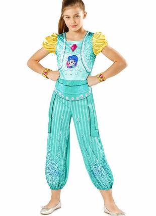 Карнавальний костюм shimmer & shine nickelodeon, 3 предмети, 122/128 см