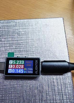 Usb тестер pd3.2 alintek c0 mini