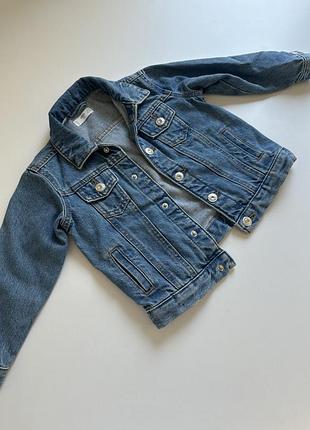 Стильна джинсова куртка mango 98 см і 104 см