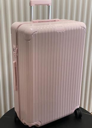 Валіза rimowa check in l ballerina pink /чемодан розовый rimowa