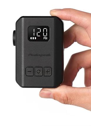 Міні-насос для електричного велосипеда peakspeak as260pro, портативний насос для велосипеда 120 psi манометр