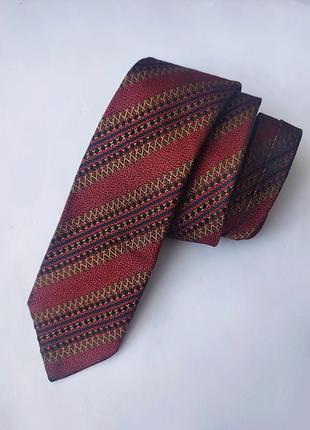 Коллекційна шовкова краватка yves saint laurent оригінал, (з   лейблом елітного бутику g.lörker den haag )