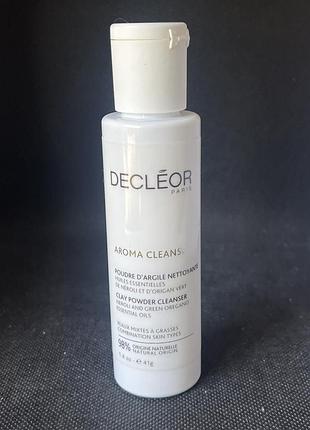 Очищувальний порошок decleor aroma cleanse з неролі/зеленим орегано, 41 г, новий, рідкісний, 1 шт.