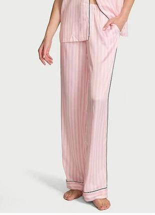 Атласные брюки victoria's secret s m 36 38