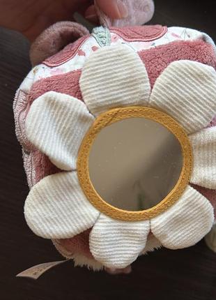 Розвиваючий кубик little dutch flowers & butterflies ld8709 з дзеркалом