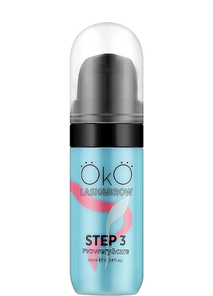 Засіб для ламінування вій і брів turbo step 3 glow oko, 10 мл
