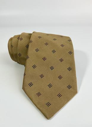 Шовкова краватка kiros (італія), 100% шёлк, ширина 9.5 см