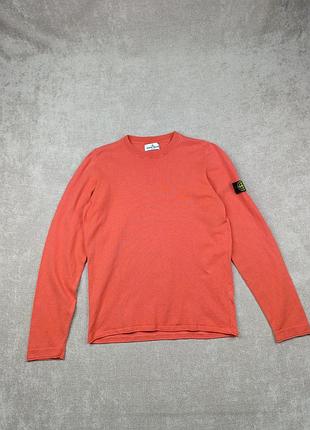 Светр світшот з патчем stone island junior 170 cm