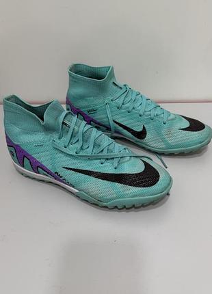 Футзалки ,взуття для футболу кросівки для залу від nike. мультикольорові. модель nike zoom mercurial. розмір 35. устілка 22 см