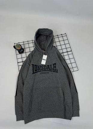 Худі lonsdale сірий