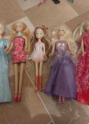 Лялечки барбі ляльки по 100 грн за одну barbie принцеси